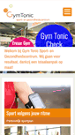 Mobile Screenshot of gymtonic.be